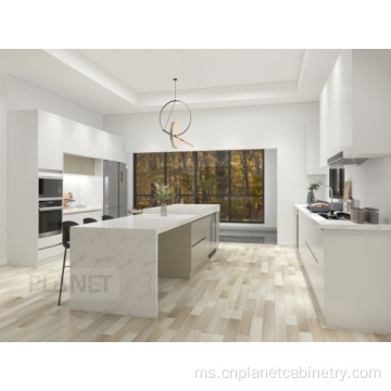 Kabinet Dapur Restoran Komersial Mutiara Pearl White